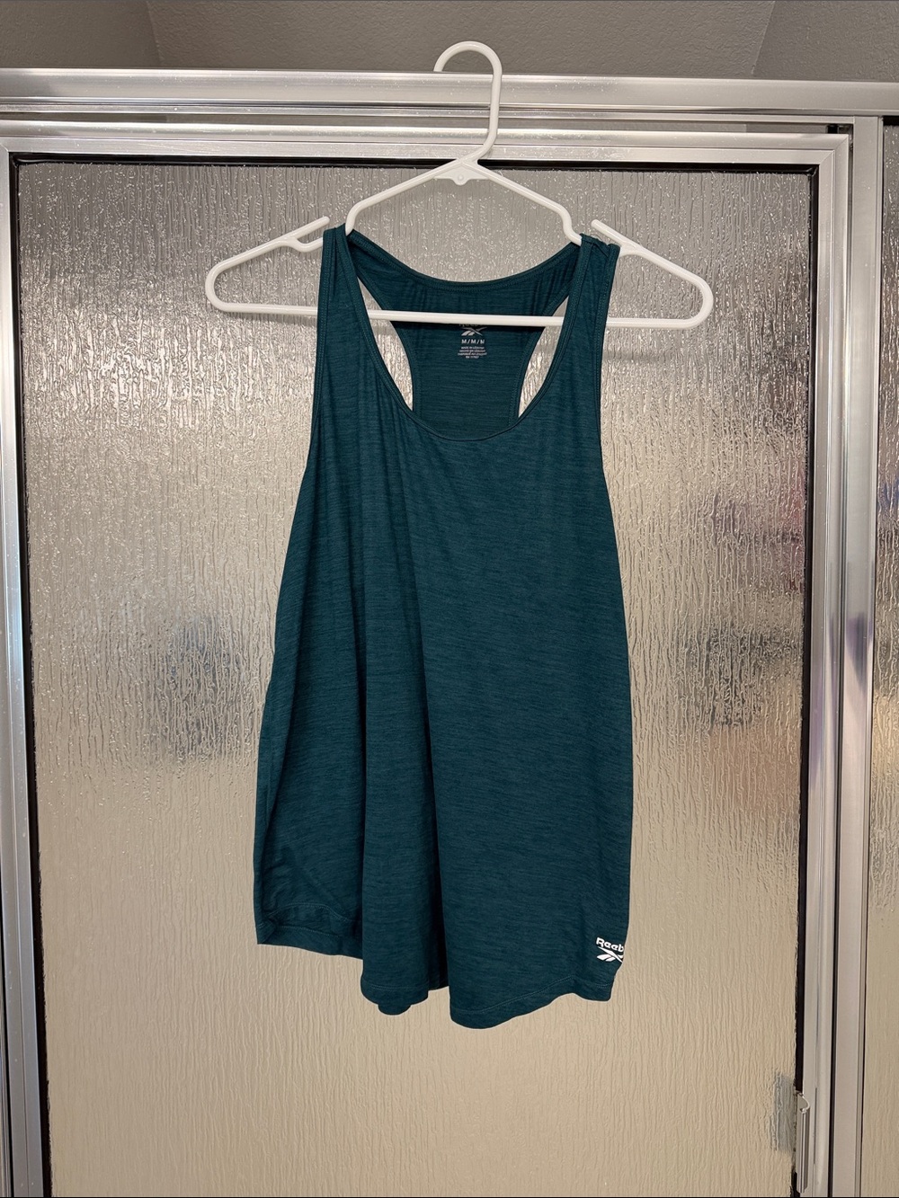 Reebok Women's Dark Teal Racerback Tank Top